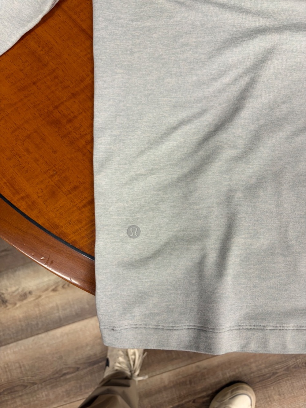 Lululemon Soft Jersey Pullover Hoodie XL - Heather Vapor - Picture 3 of 3